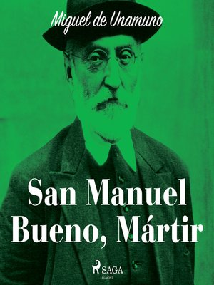 cover image of San Manuel Bueno, Mártir